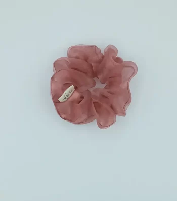 Pink-Organza-Classic-Scrunchie